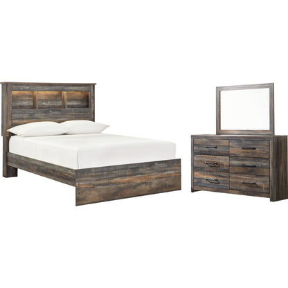 Drystan 5 Piece Full Bedroom - Multi