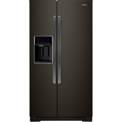 Whirlpool Side x Side Fridge (WRS571CIHV) - Black Stainless