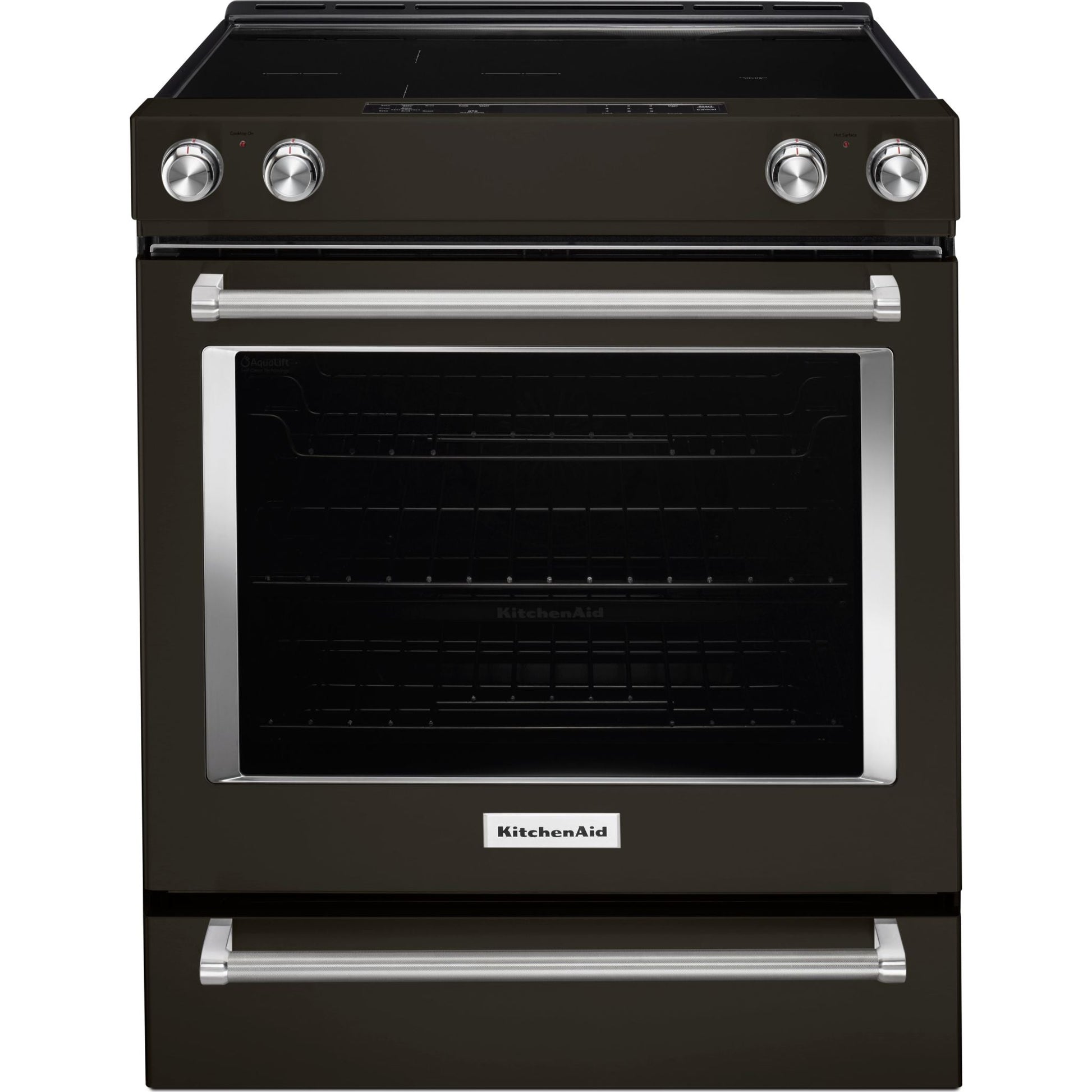 KitchenAid True Convection Range (YKSEG700EBS) - Black Stainless Steel