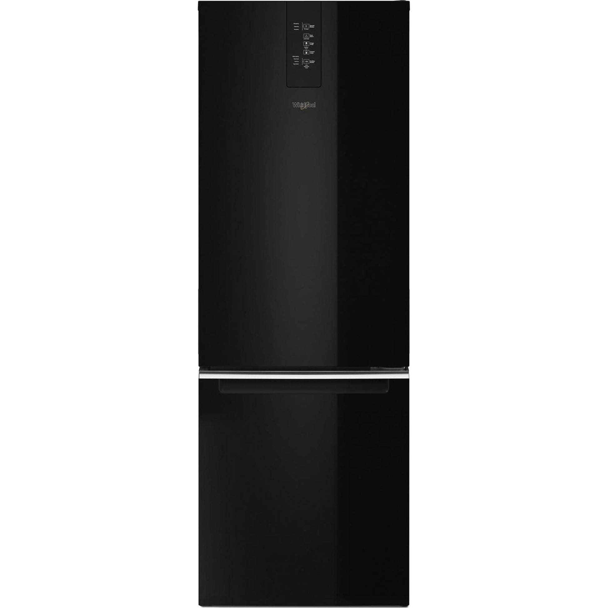 Whirlpool Bottom Mount Fridge (WRB533CZJB) - Black