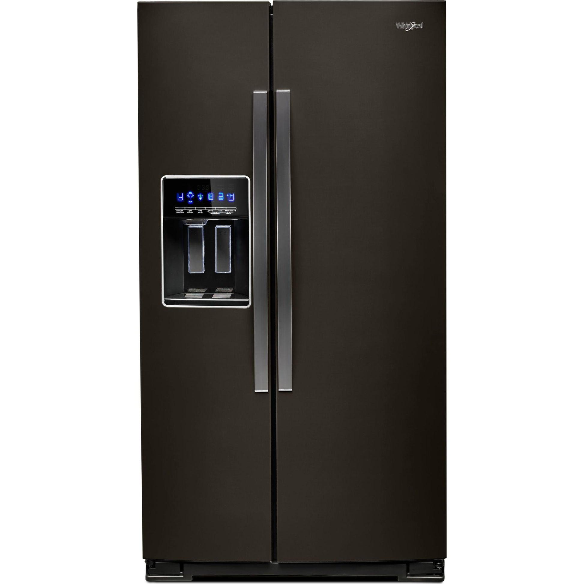 Whirlpool Side x Side Fridge (WRS588FIHV) - Black Stainless