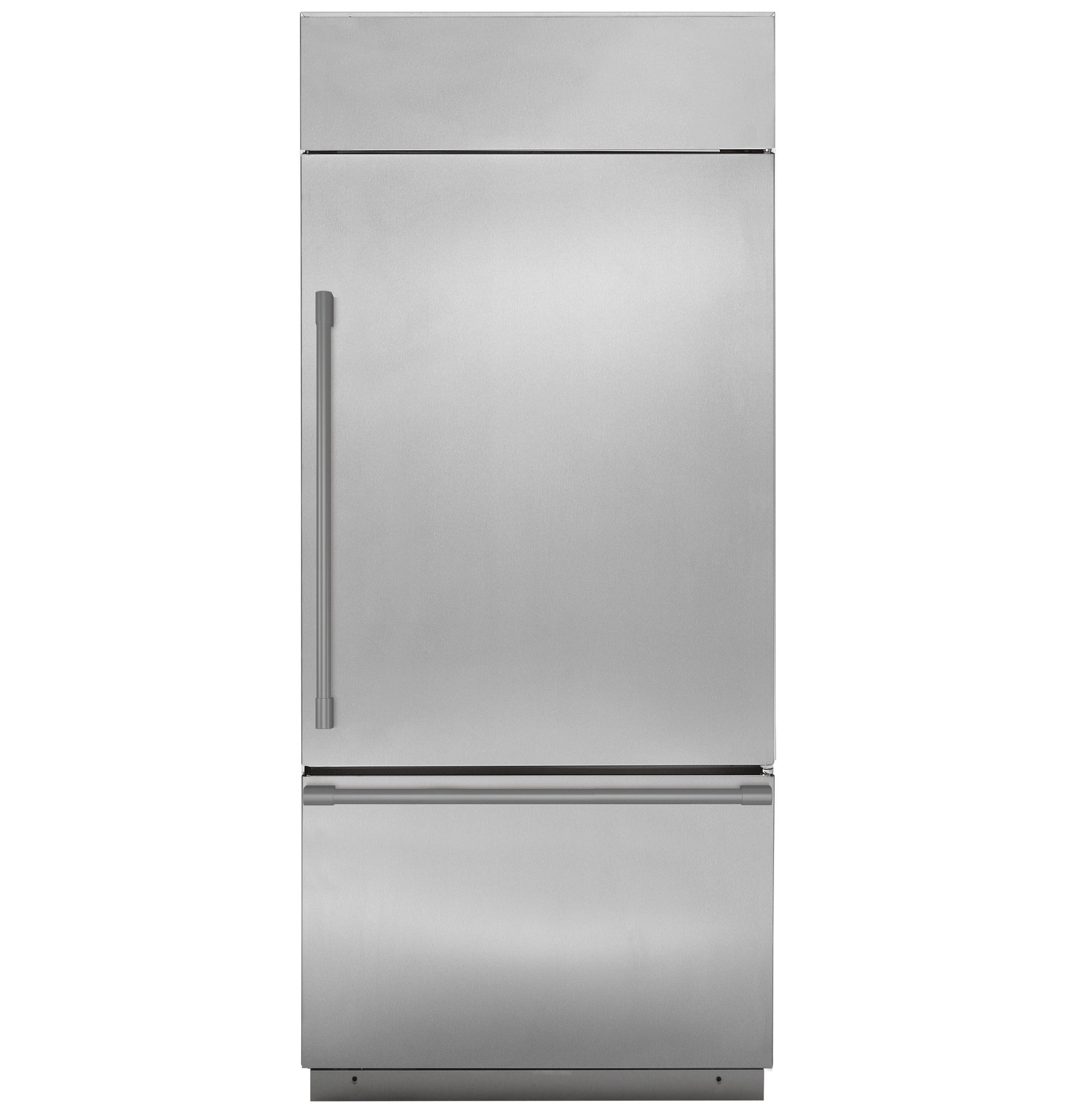 Monogram 36" Built In Bottom Freezer Right Swing Stainless Steel Refrigerator - ZICS360NNRH