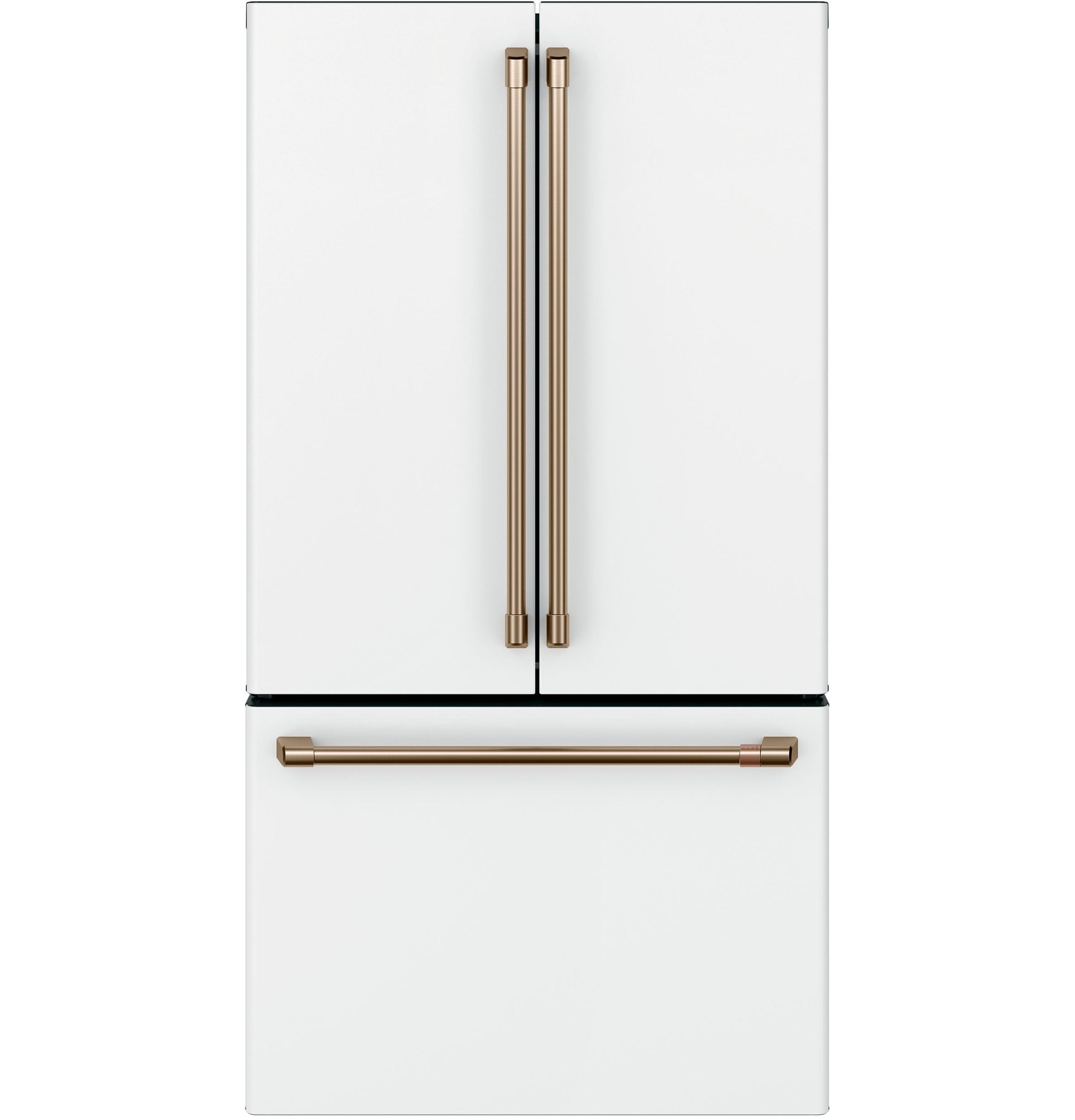 Café Energy Star® 23.1 Cu. Ft. Counter-Depth French-Door Refrigerator Matte White - CWE23SP4MW2