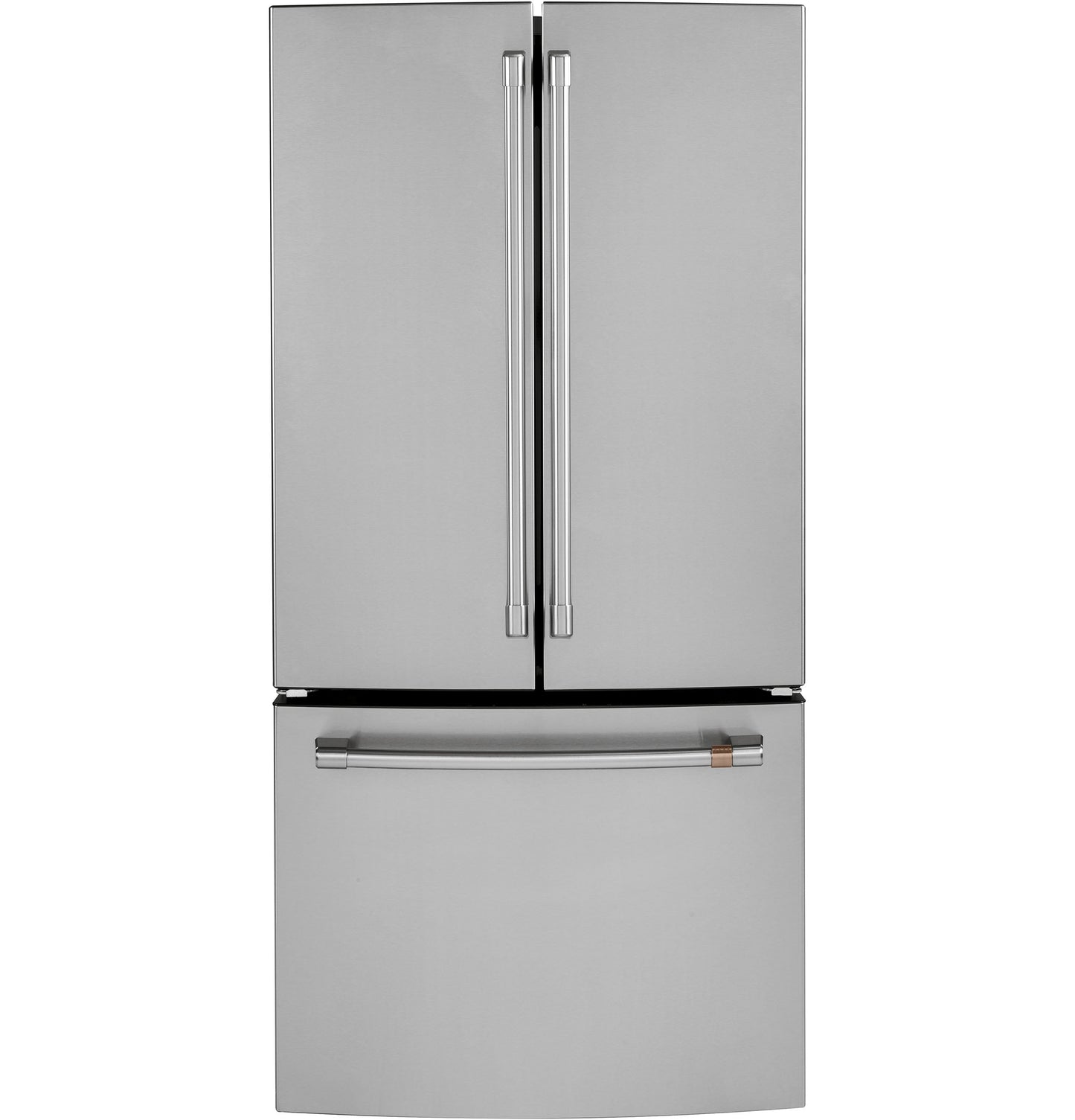 Café 18.6 Cu. Ft. Counter-Depth French-Door Refrigerator Stainless Steel - CWE19SP2NS1