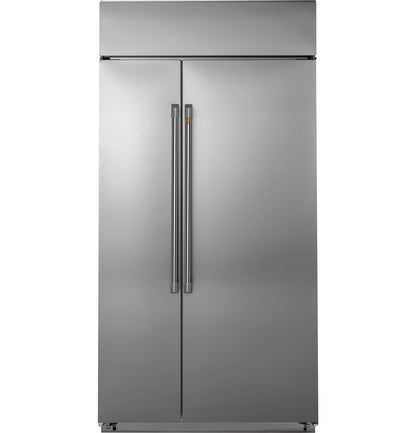 Café 48" Built-In Side-by-Side Refrigerator Stainless Steel - CSB48WP2NS1