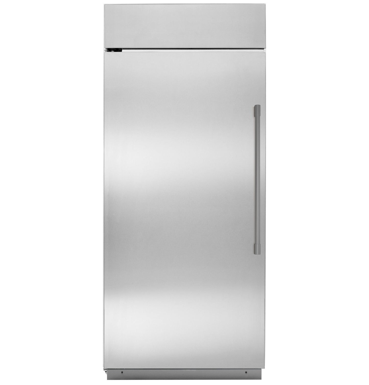 Monogram 36" Built In Left Swing Stainless Steel All Refrigerator - ZIRS360NNLH