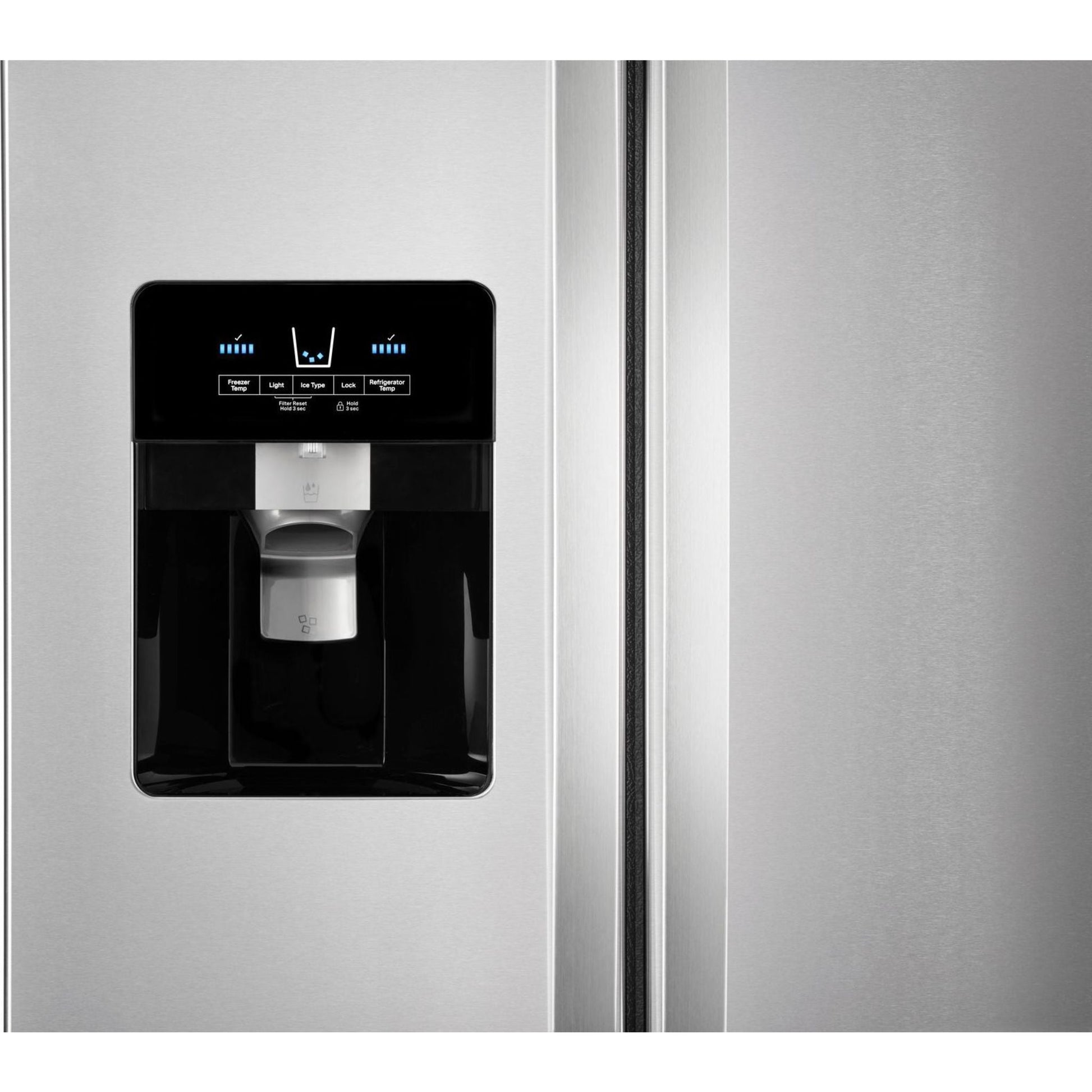 Whirlpool Side x Side Fridge (WRS325SDHZ) - Stainless Steel