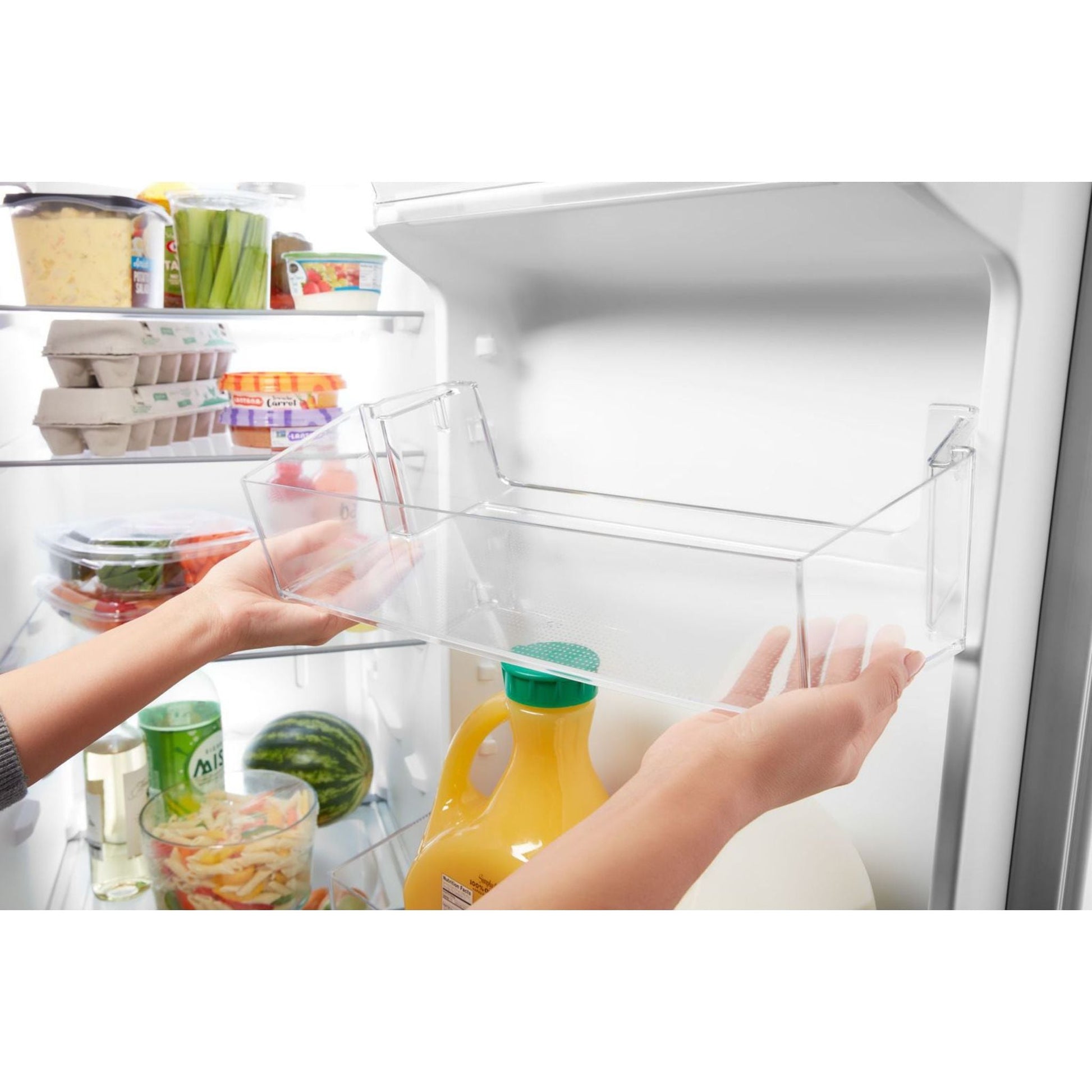 Whirlpool Side x Side Fridge (WRS335SDHM) - Stainless Steel