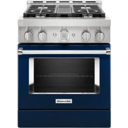 KitchenAid Gas Range (KFGC500JIB) - Ink Blue