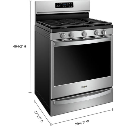 Whirlpool Gas Range (WFG775H0HZ) - Stainless Steel