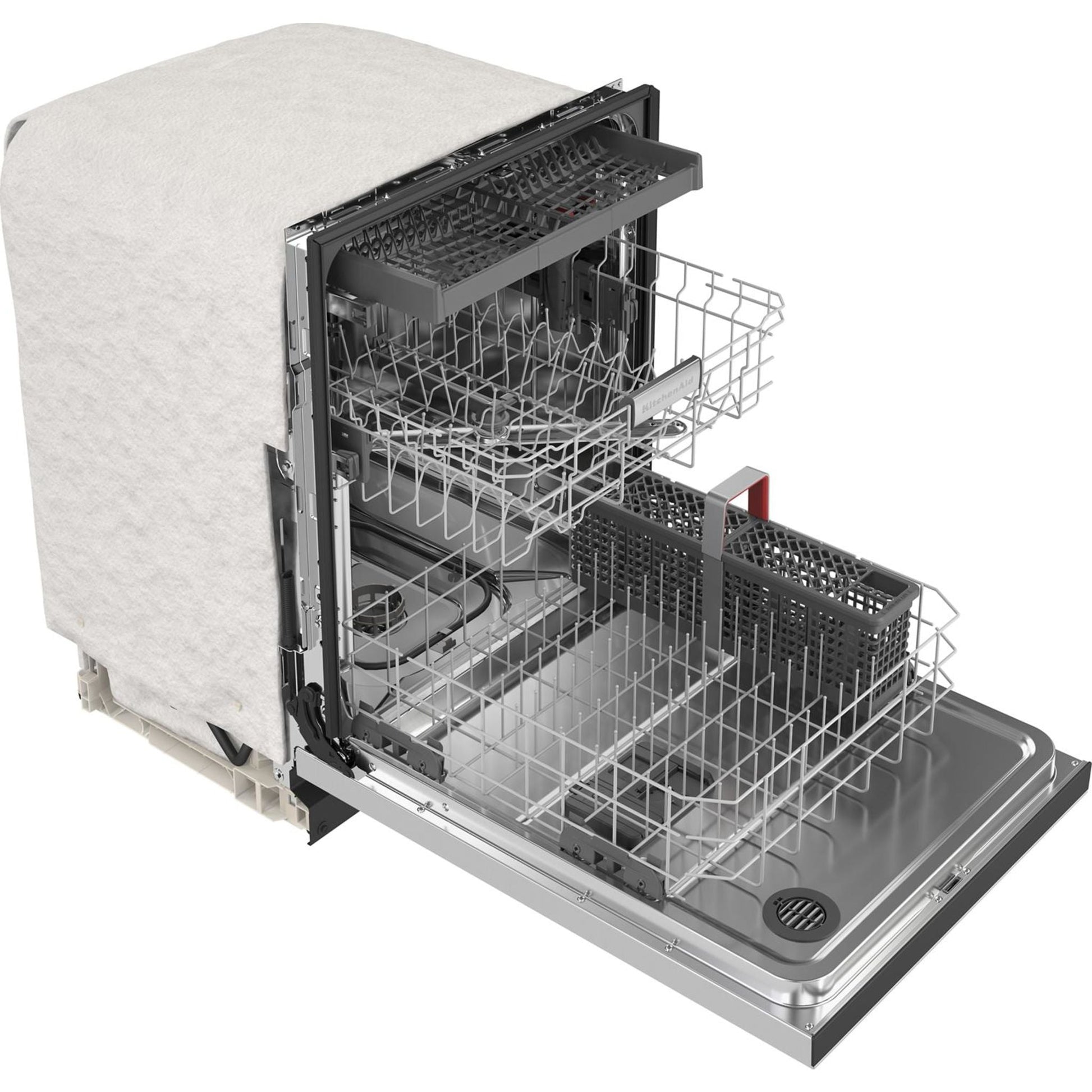 KitchenAid Dishwasher Stainless Steel Tub (KDFE204KPS) - Stainless Steel