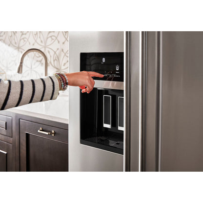 KitchenAid Counter Depth Fridge (KRSC700HPS) - Stainless Steel