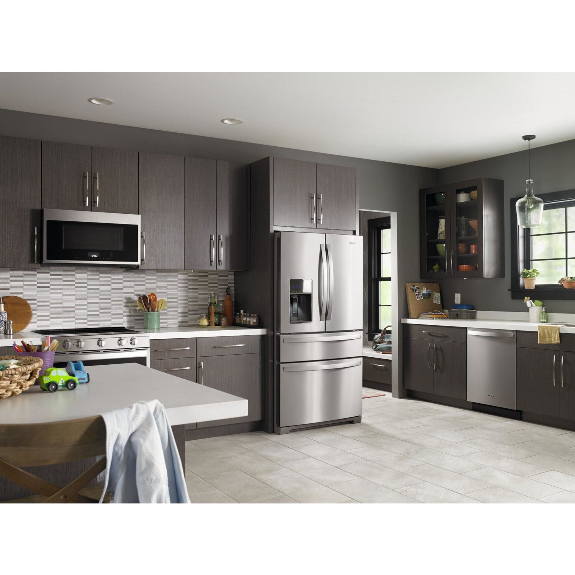 Whirlpool Front Control Range (YWEE750H0HZ) - Stainless Steel