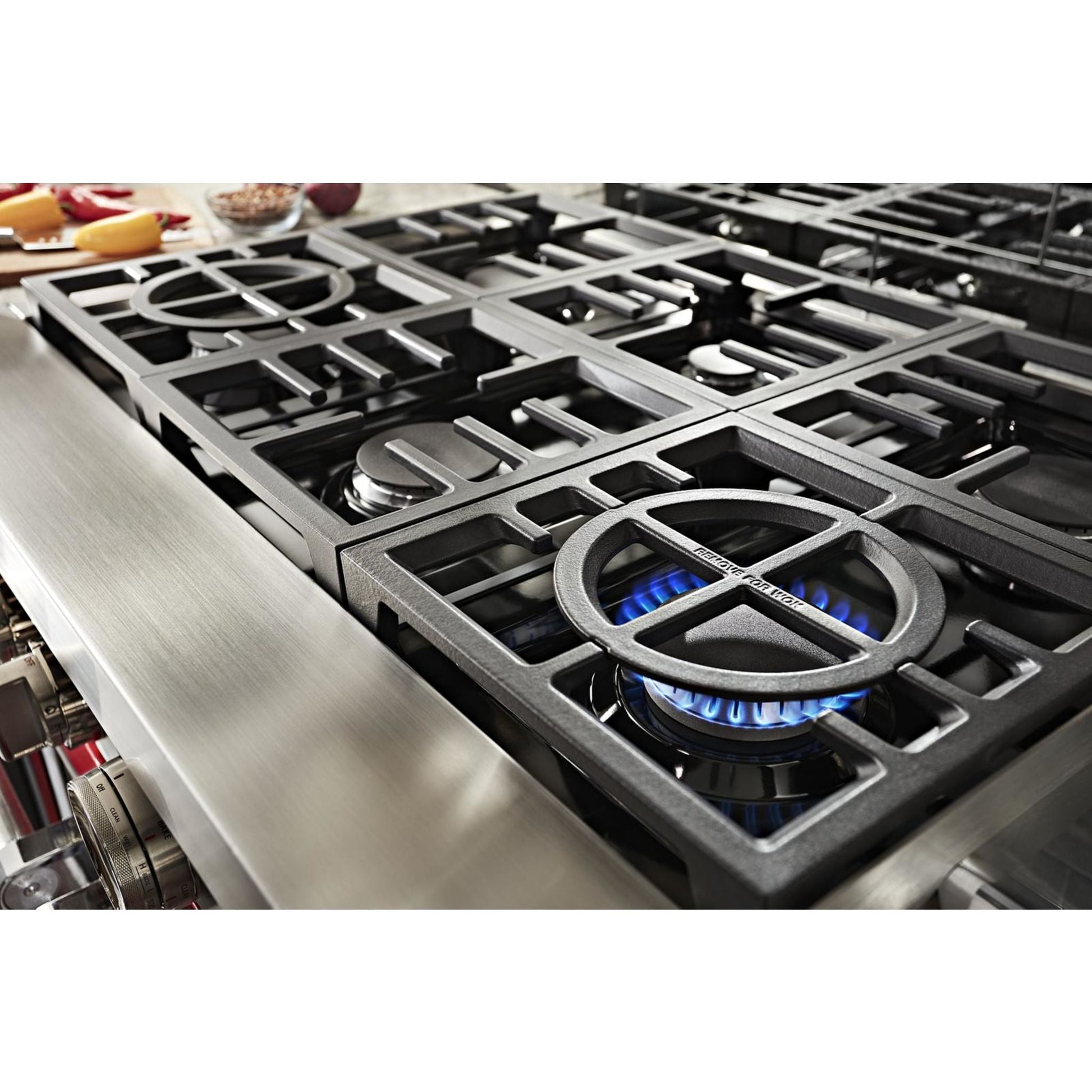 KitchenAid Dual Fuel Range (KFDC558JPA) - Passion Red