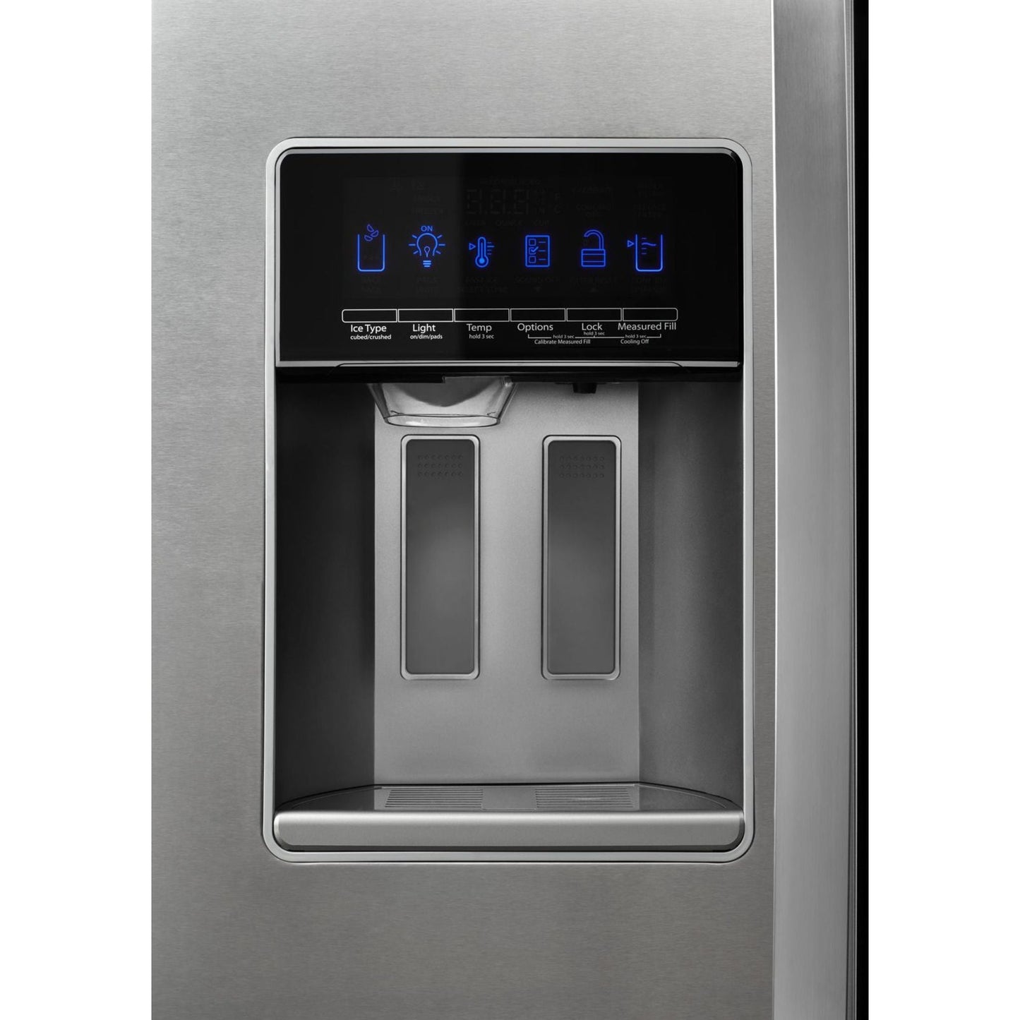 Whirlpool Side x Side Fridge (WRS571CIHZ) - Stainless Steel