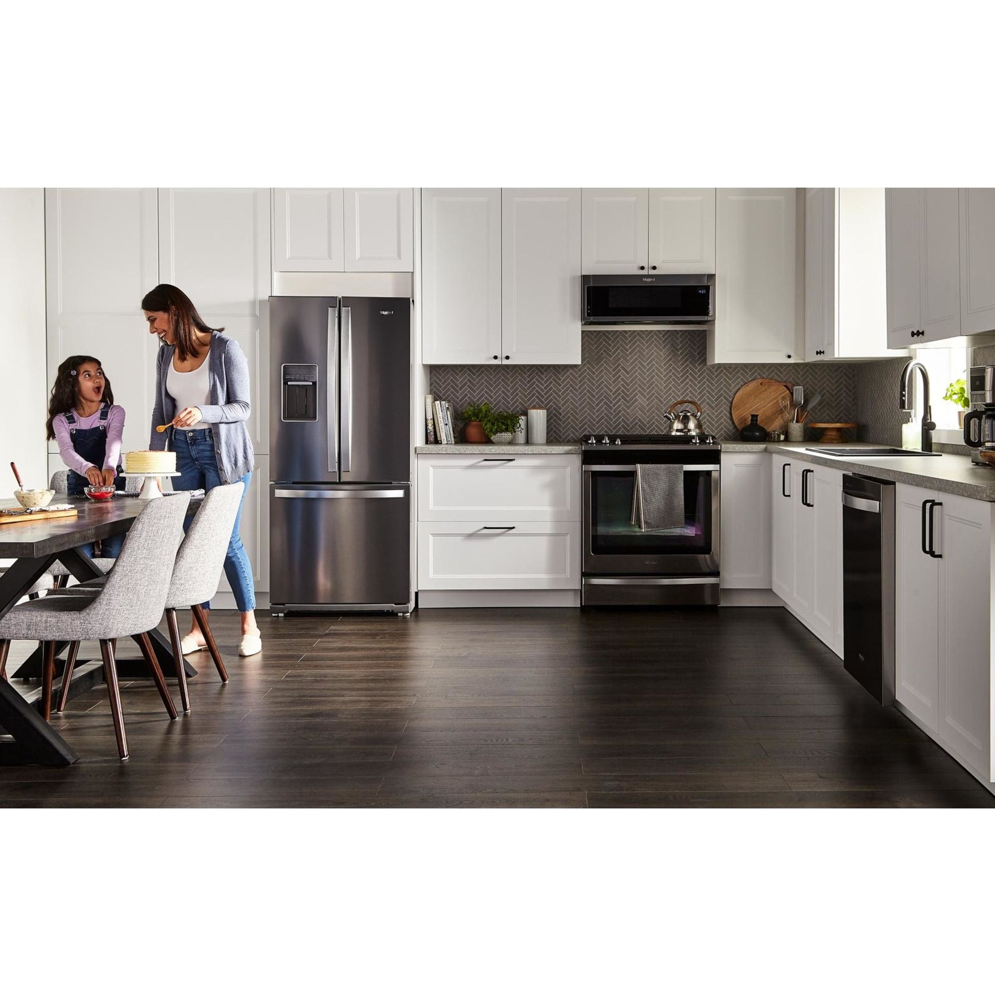 Whirlpool French Door Fridge (WRF560SEHZ) - Stainless Steel
