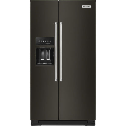 KitchenAid Side x Side Fridge (KRSF705HBS) - Black Stainless