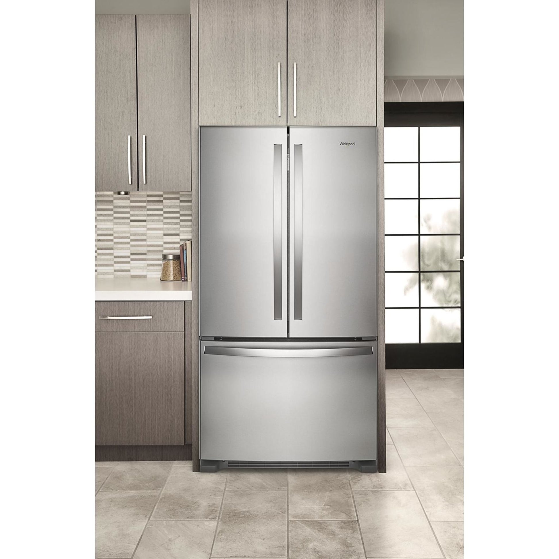 Whirlpool French Door Fridge (WRF535SWHZ) - Stainless Steel
