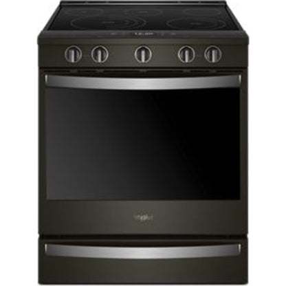 Whirlpool Front Control Range (YWEE750H0HV) - Black Stainless