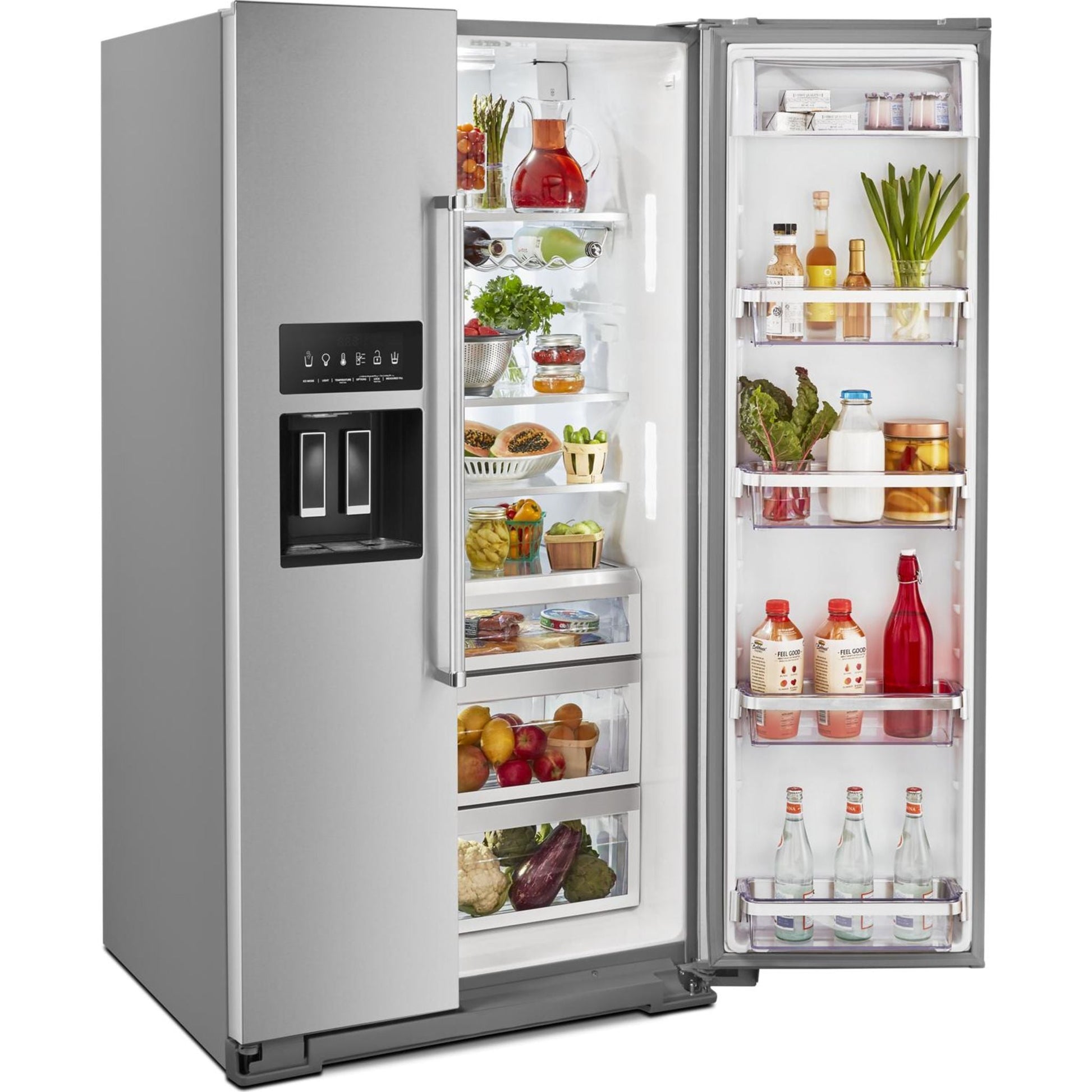 KitchenAid Side x Side Fridge (KRSF705HPS) - Stainless Steel