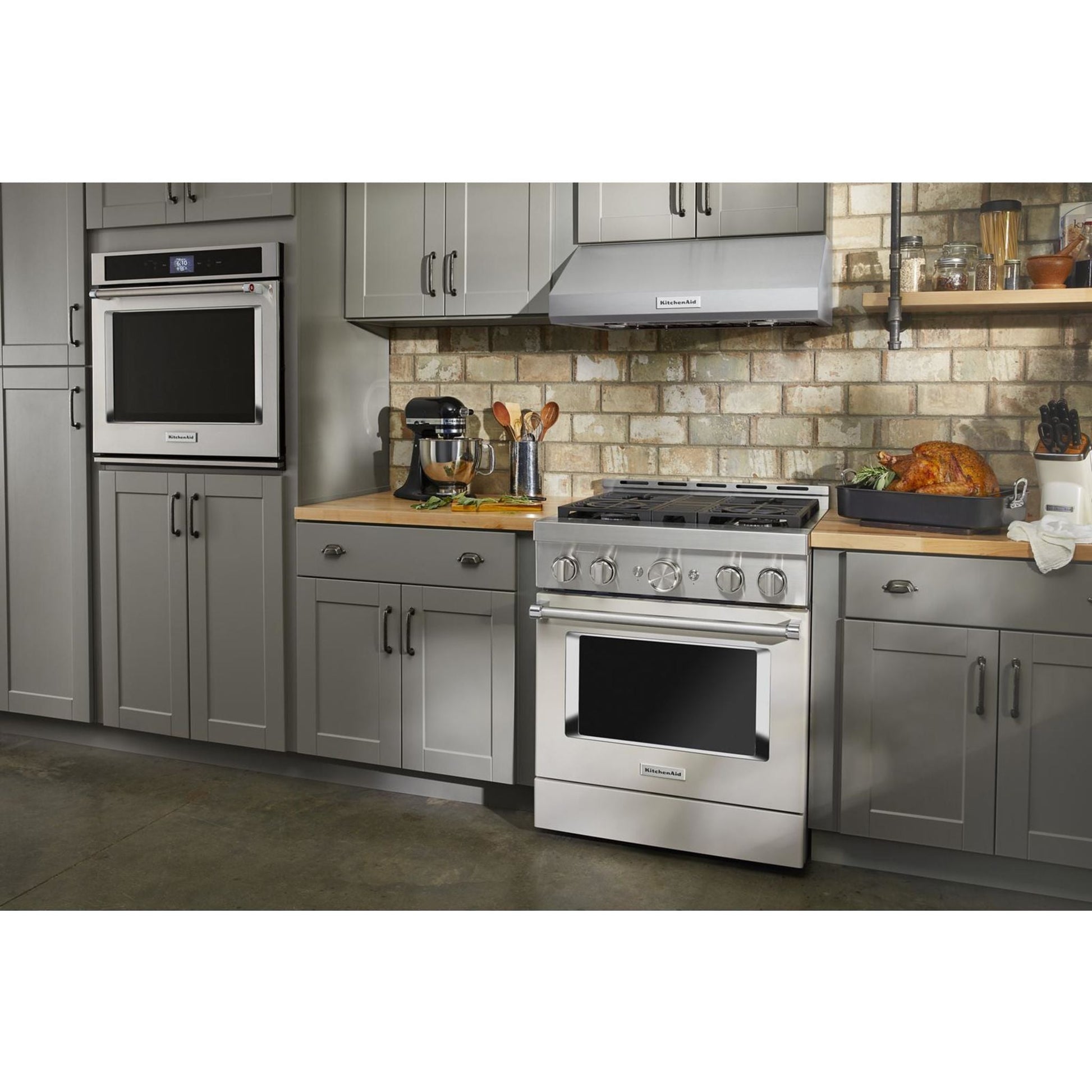 KitchenAid Gas Range (KFGC500JMH) - Milkshake