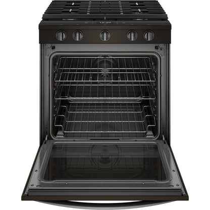 Whirlpool Gas Range (WEG750H0HV) - Black Stainless