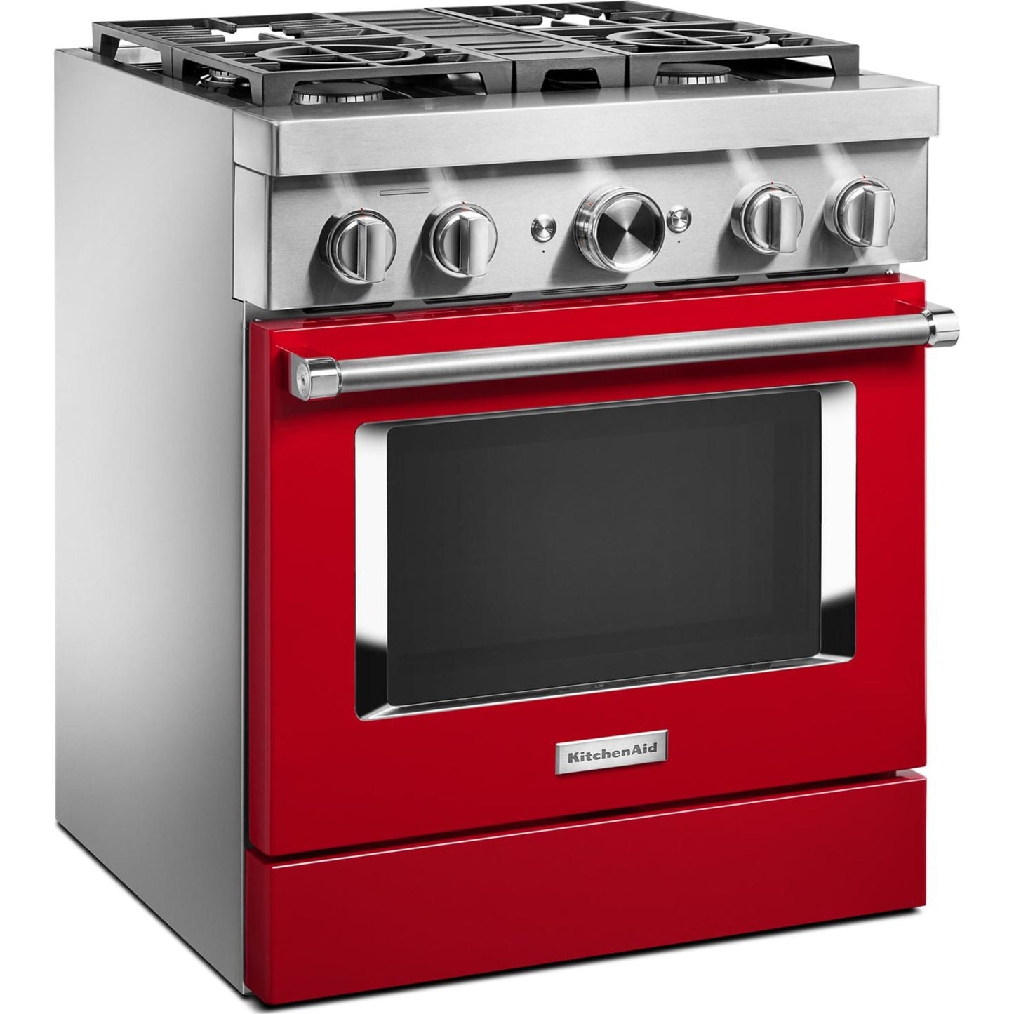 KitchenAid Dual Fuel Range (KFDC500JPA) - Passion Red
