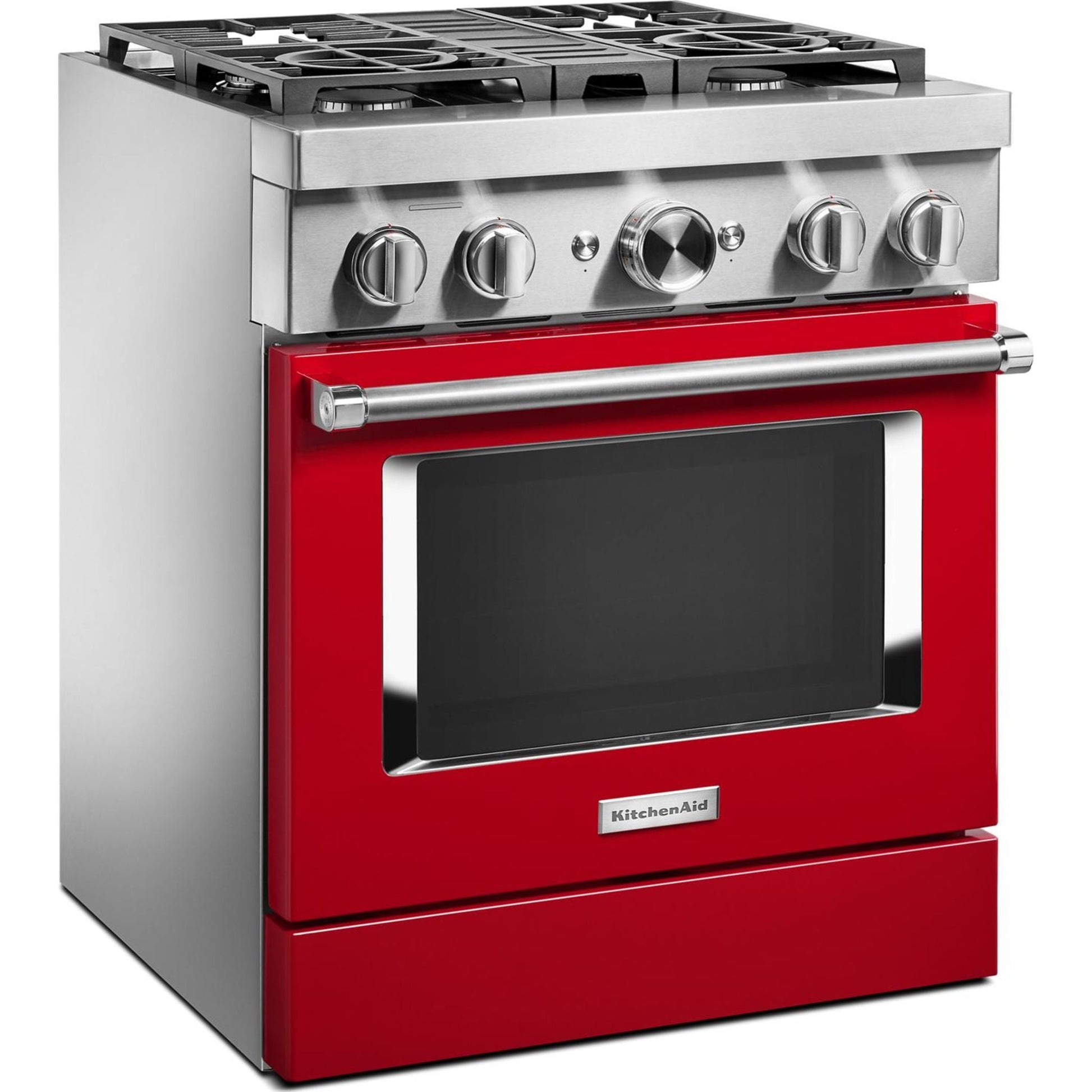 KitchenAid Dual Fuel Range (KFDC500JPA) - Passion Red