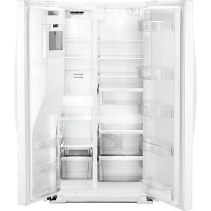 Whirlpool Side x Side Fridge (WRS571CIHW) - White