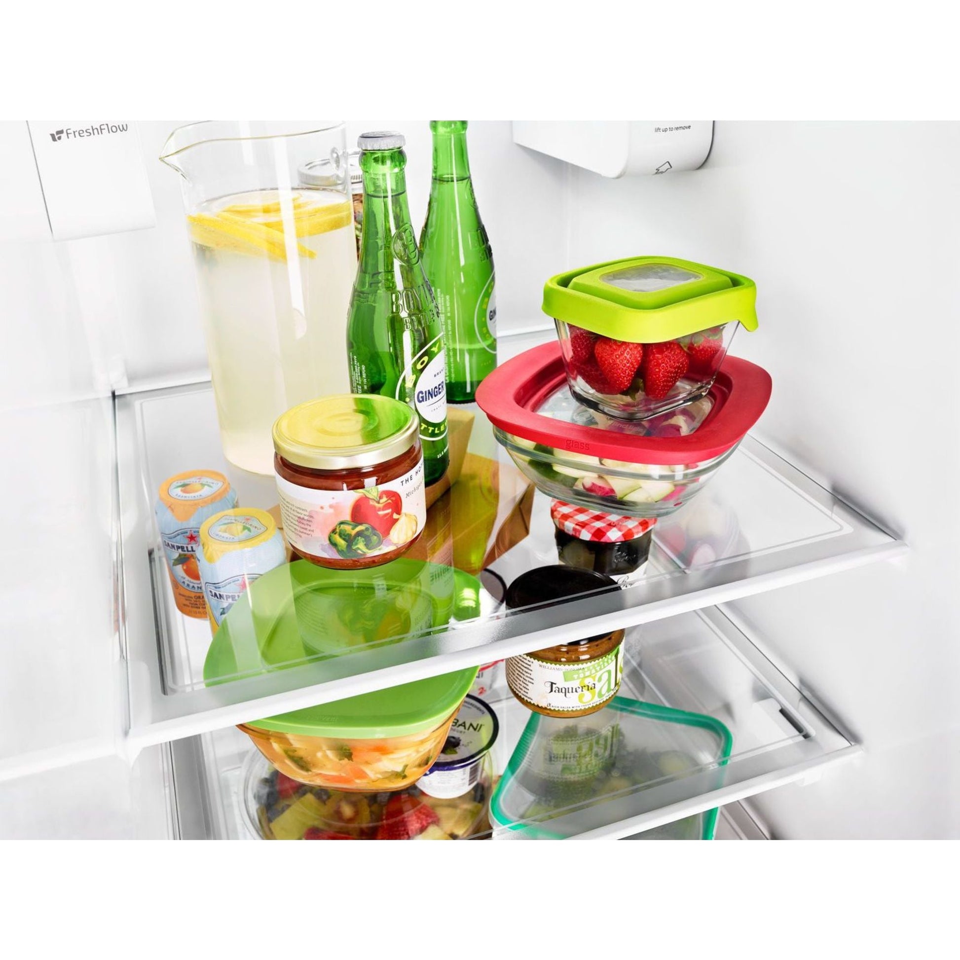 Whirlpool Side x Side Fridge (WRS571CIHZ) - Stainless Steel