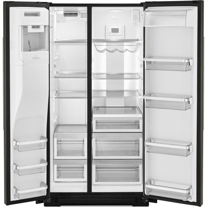 KitchenAid Side x Side Fridge (KRSF705HBS) - Black Stainless
