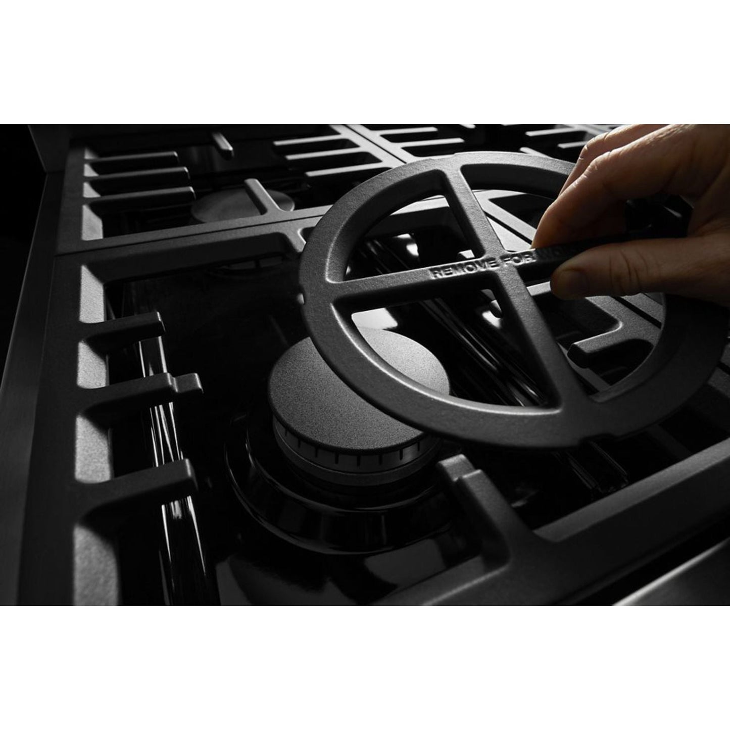KitchenAid Gas Range (KFGC500JPA) - Passion Red