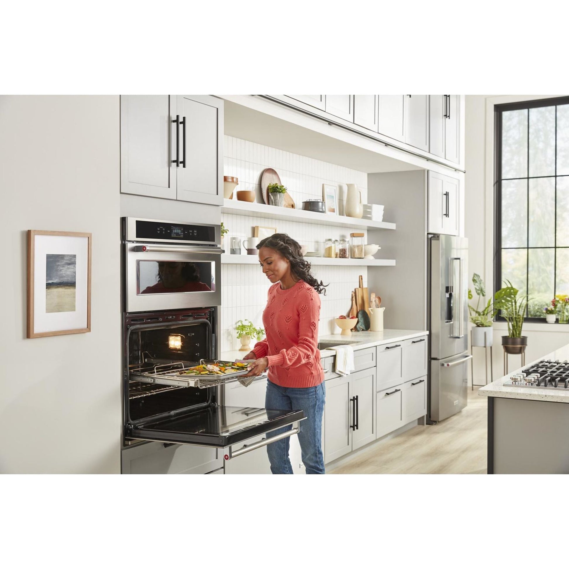 KitchenAid French Door Fridge (KRFC704FPS) - Stainless Steel