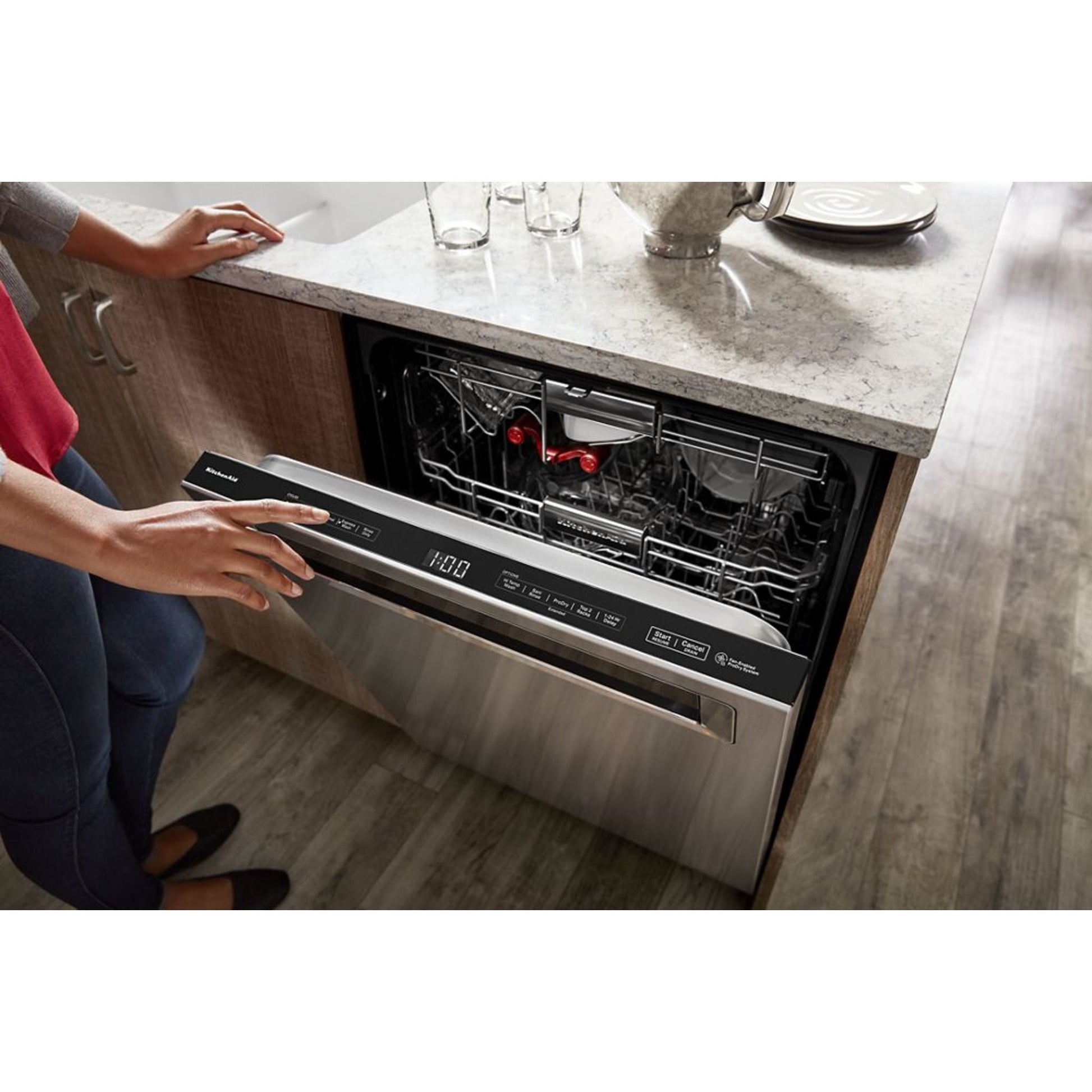KitchenAid Dishwasher (KDFE104KPS) - Stainless Steel