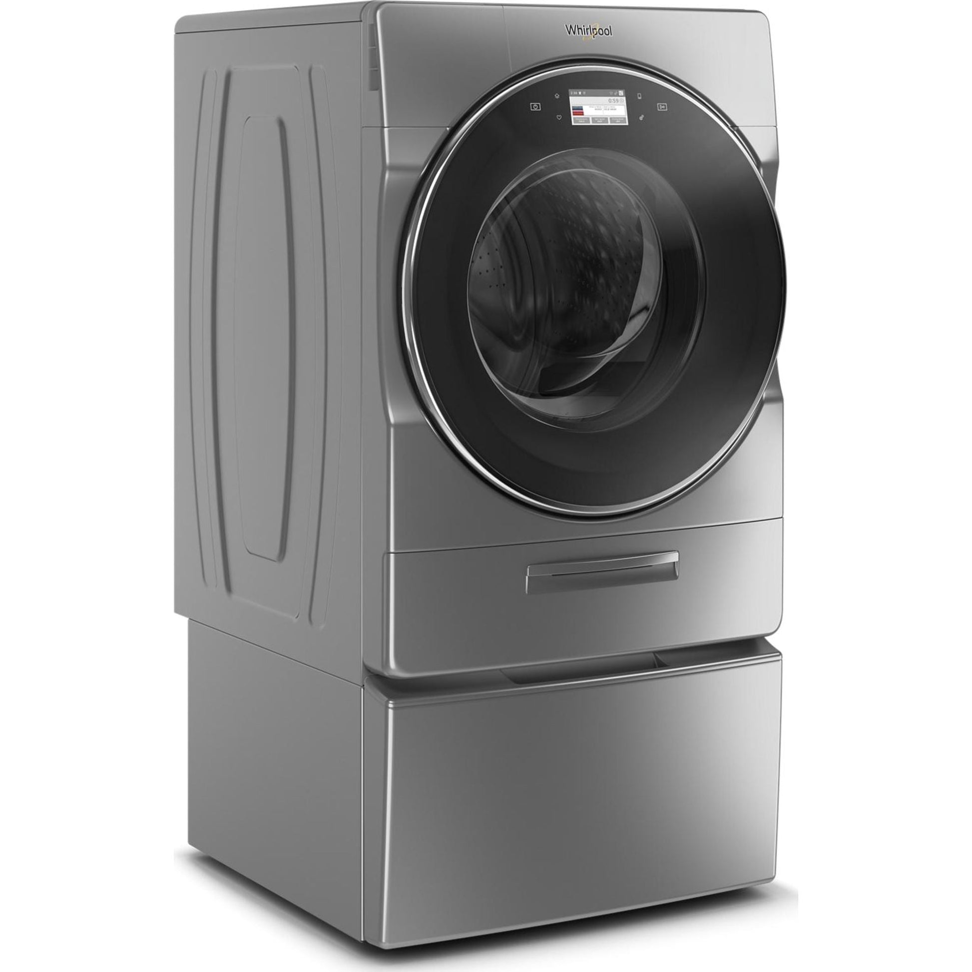 Whirlpool Front Load Washer (WFW9620HC) - Chrome Shadow