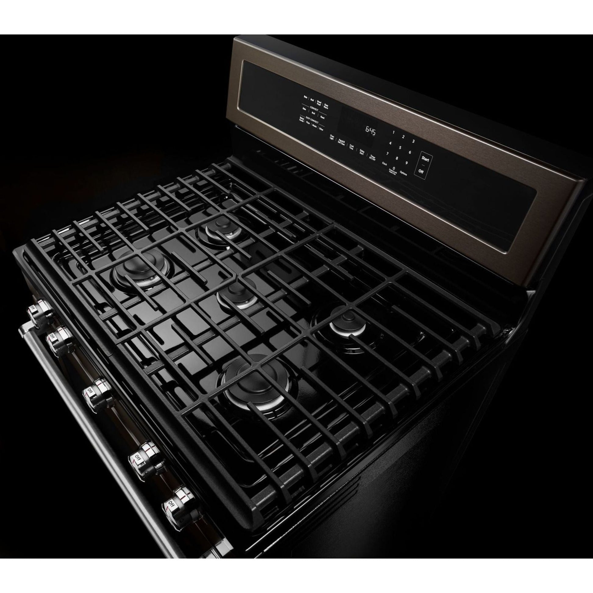 KitchenAid Gas Range (KFGG500EBS) - Black Stainless Steel