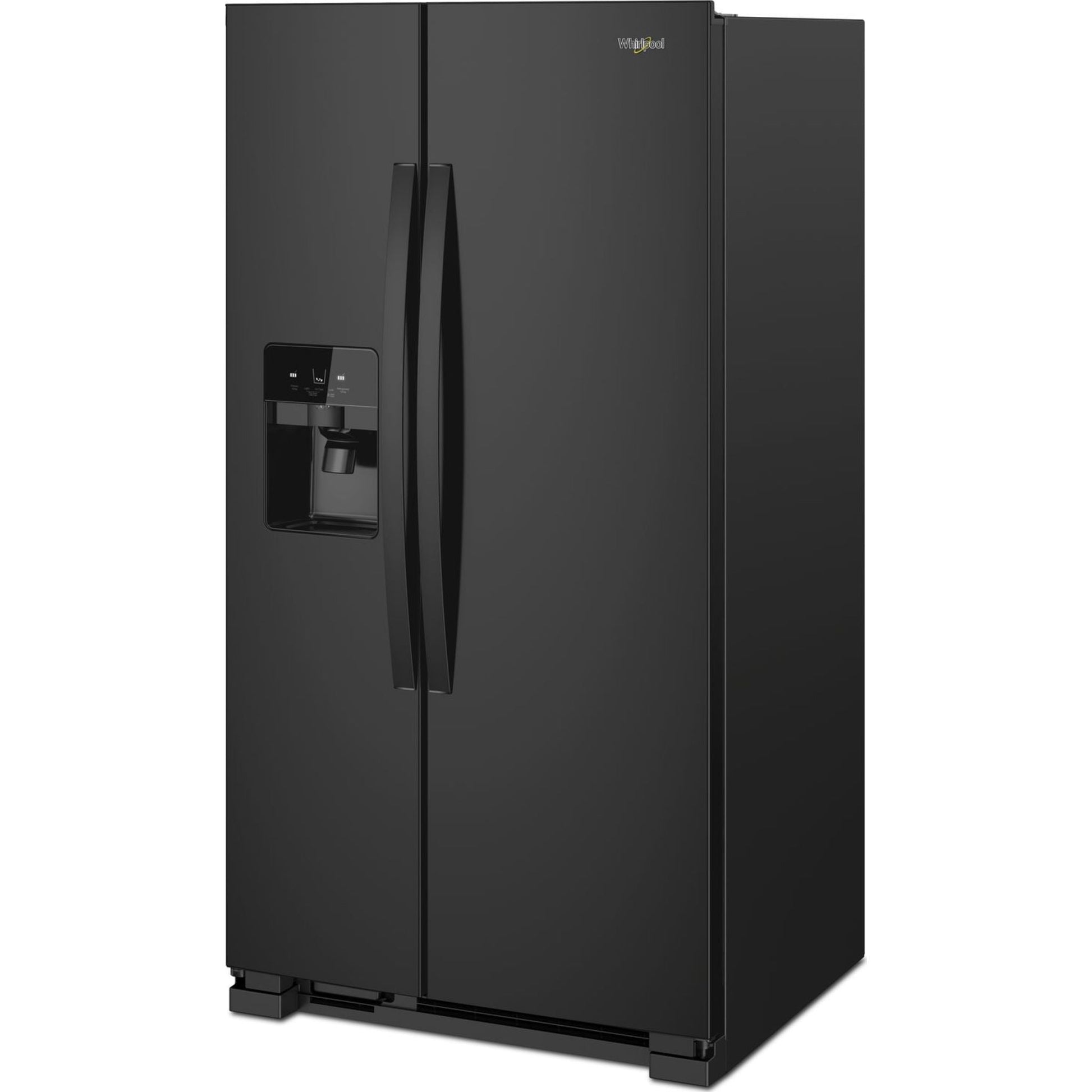Whirlpool Side x Side Fridge (WRS325SDHB) - Black