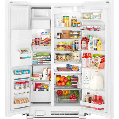 Whirlpool Side x Side Fridge (WRS321SDHW) - White