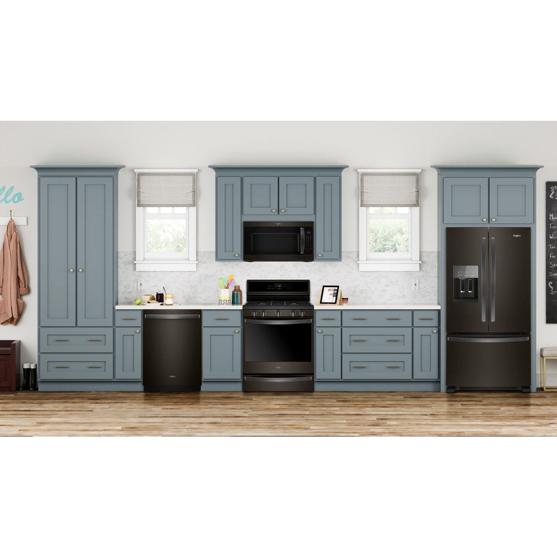 Whirlpool Gas Range (WFG975H0HV) - Black Stainless