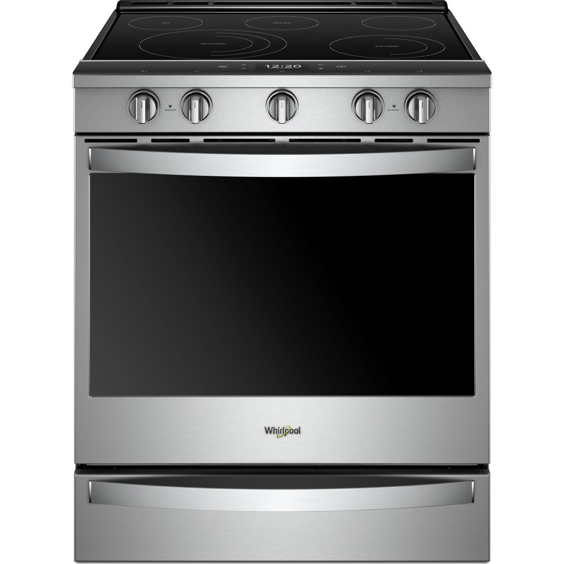 Whirlpool Front Control Range (YWEE750H0HZ) - Stainless Steel