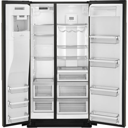 KitchenAid Counter Depth Fridge (KRSC700HBS) - Black Stainless