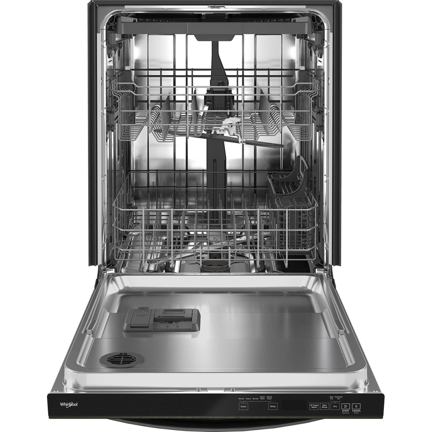 Whirlpool Dishwasher Stainless Steel Tub (WDT750SAKV) - Black Stainless