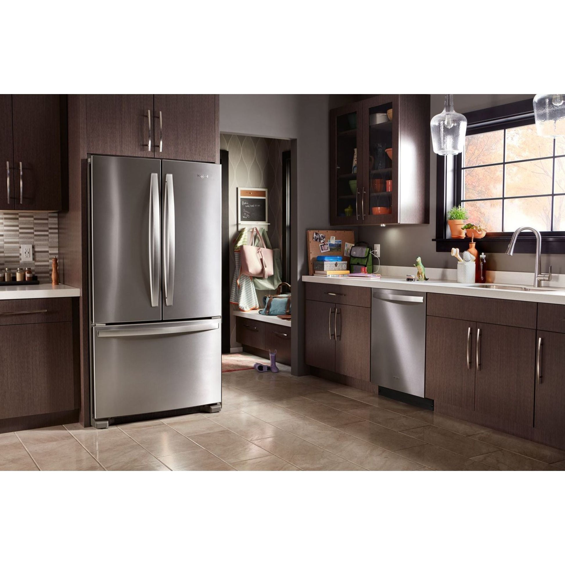 Whirlpool French Door Fridge (WRF535SWHZ) - Stainless Steel
