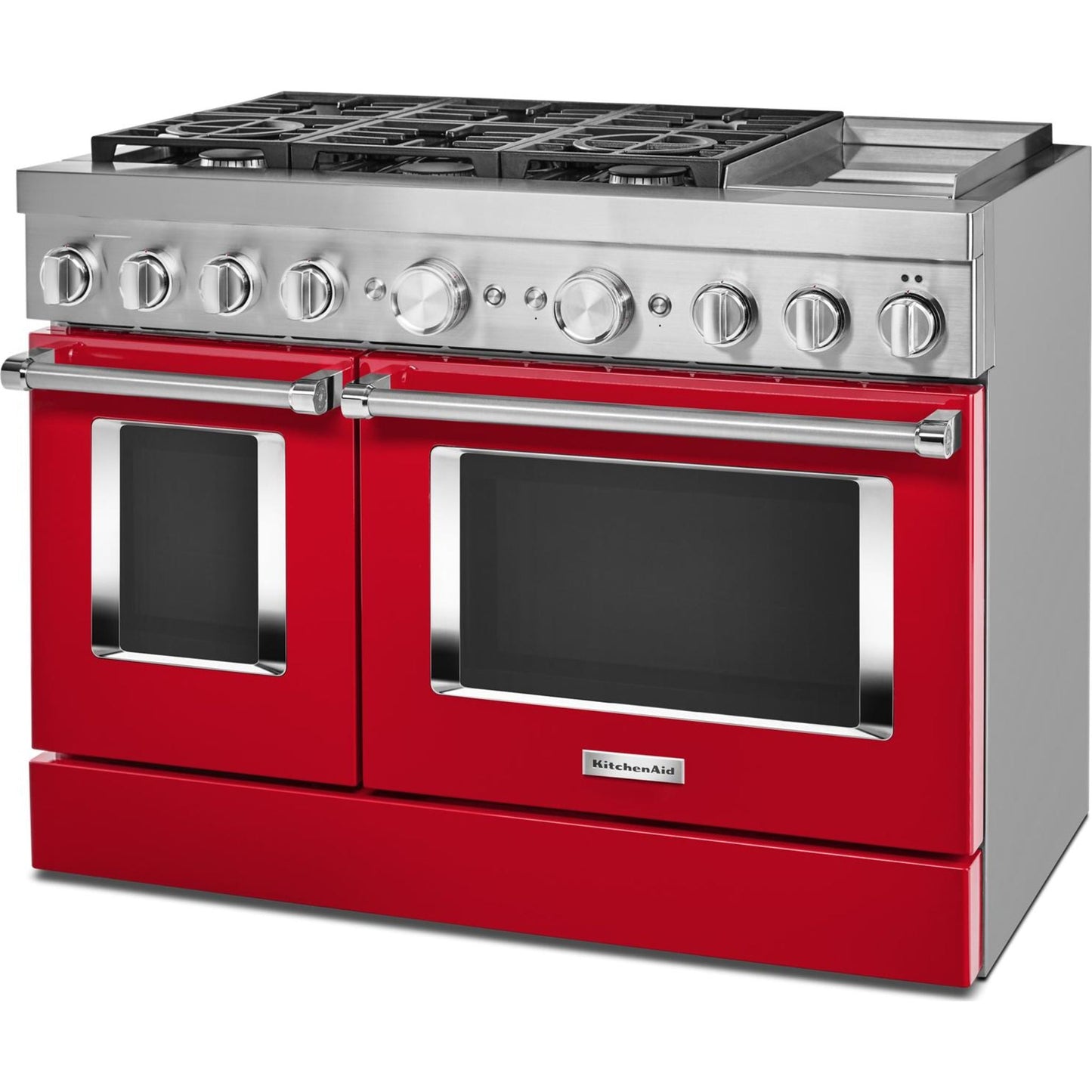 KitchenAid Dual Fuel Range (KFDC558JPA) - Passion Red