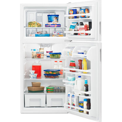Amana Top Mount Fridge (ART318FFDW) - White