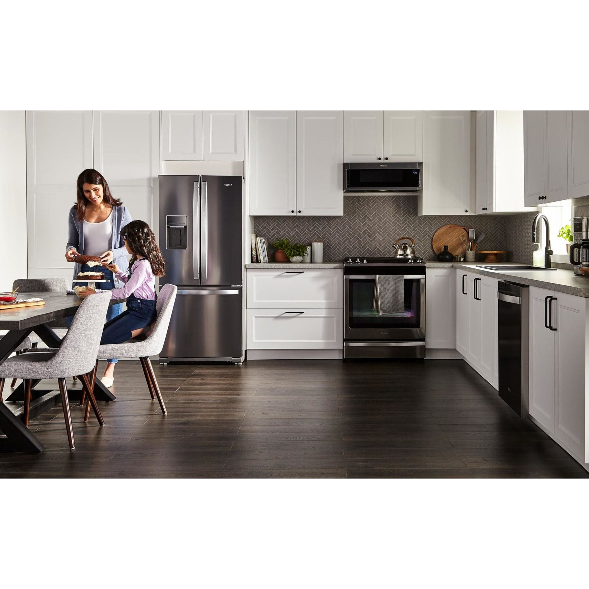 Whirlpool French Door Fridge (WRF560SEHZ) - Stainless Steel
