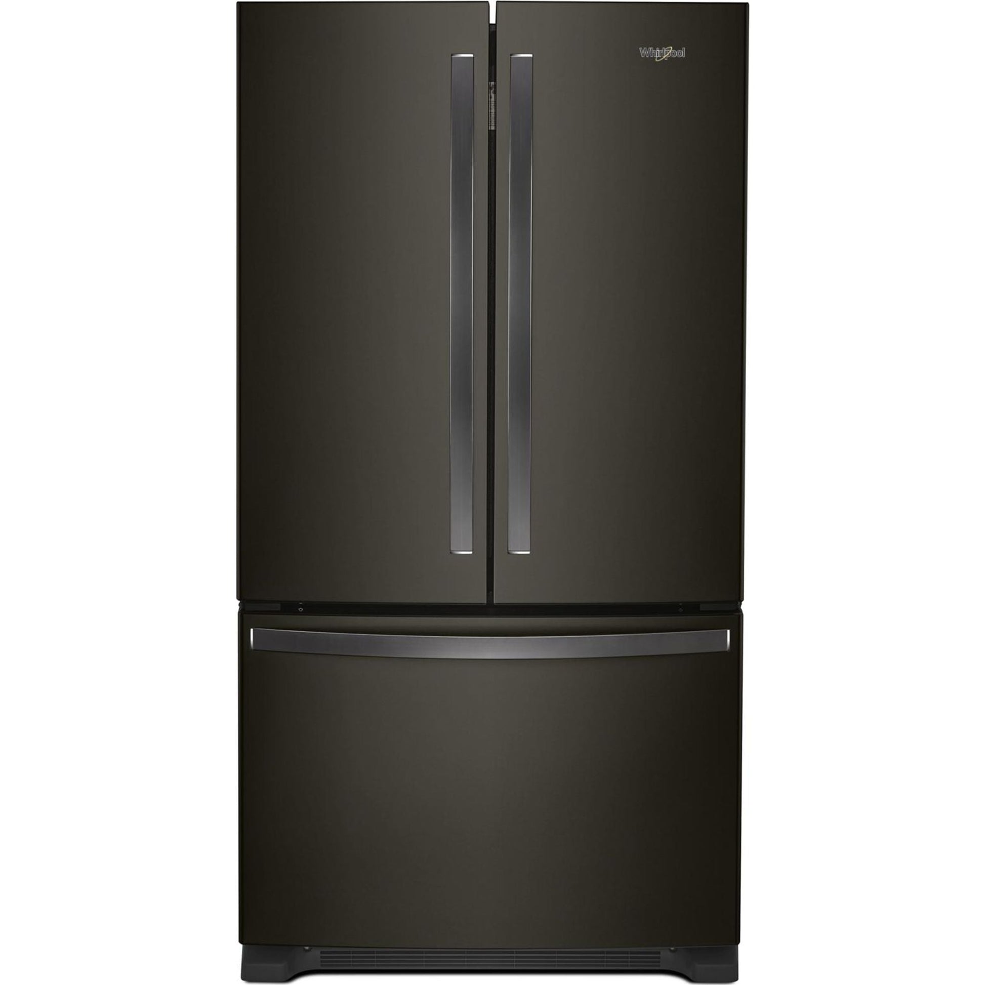 Whirlpool French Door Fridge (WRF535SWHV) - Black Stainless