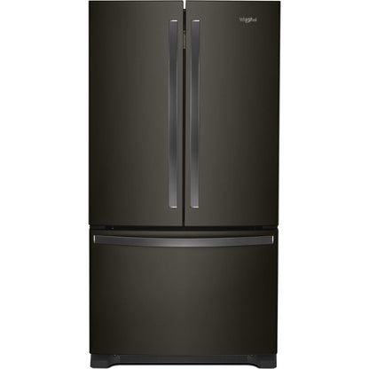 Whirlpool French Door Fridge (WRF535SWHV) - Black Stainless