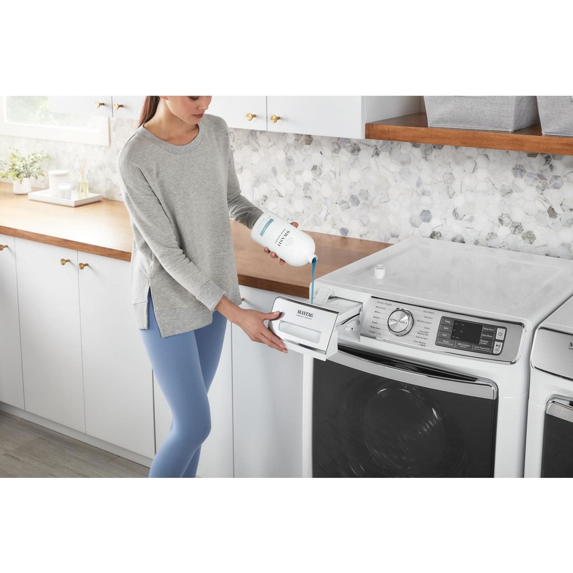 Maytag Front Load Washer (MHW8630HW) - White