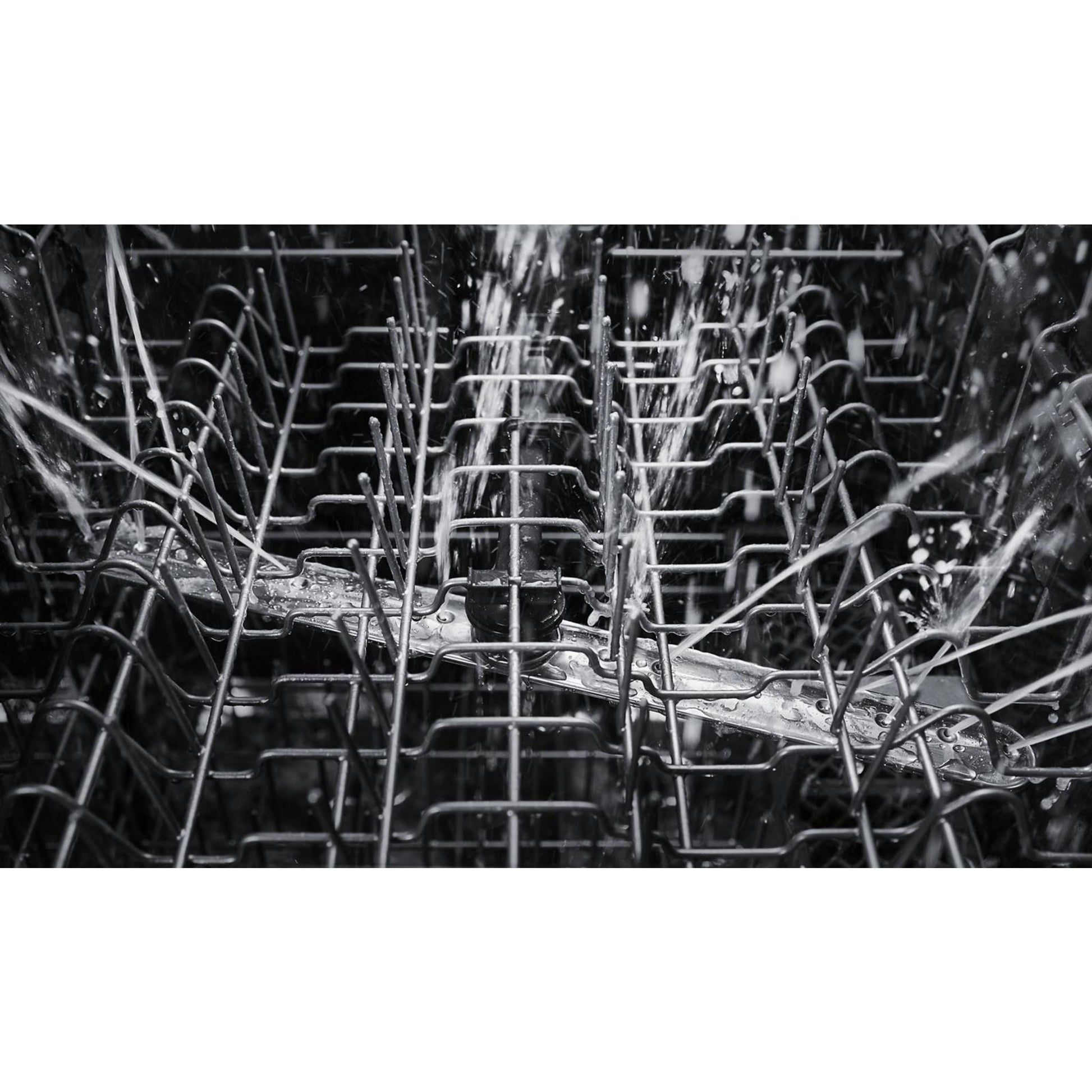 KitchenAid Dishwasher Stainless Steel Tub (KDFM404KBS) - Black Stainless